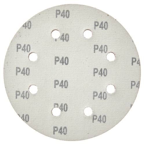 Круг шліфувальний самозачіпний Vitals 180 мм 8 отв з. 40, 5 шт.