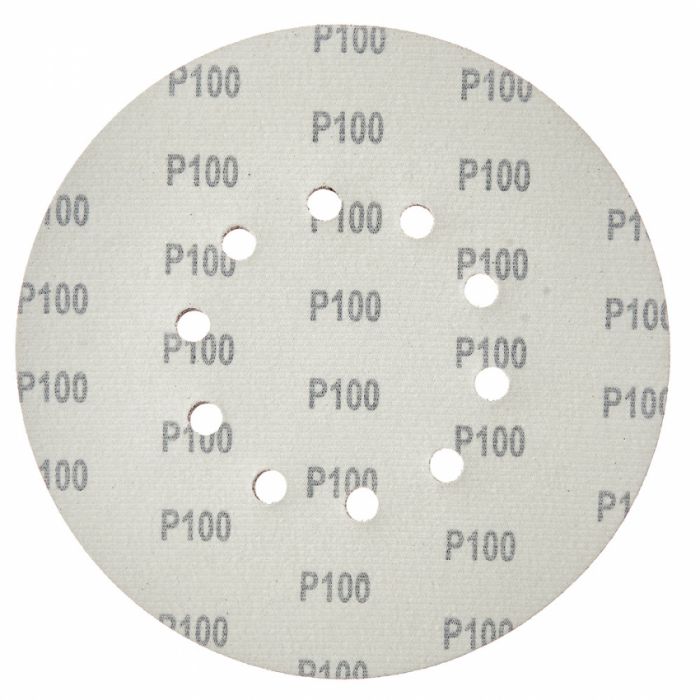 Круг шліфувальний самозачіпний Vitals 225 мм 10 отв з. 100, 5 шт.