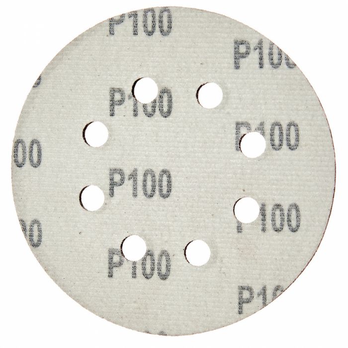 Круг шліфувальний самозачіпний Vitals 125 мм 8 отв з. 100, 5 шт.