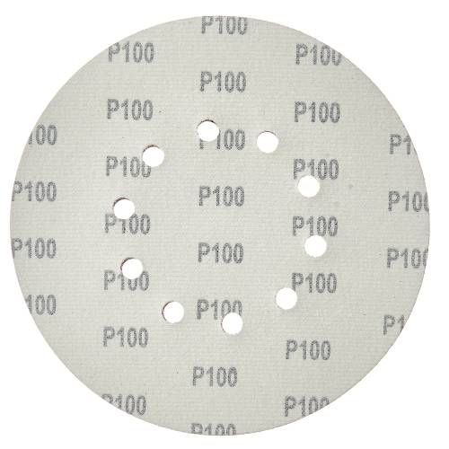 Круг шліфувальний самозачіпний Vitals 225 мм 10 отв з. 100, 5 шт.