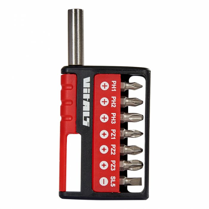 Набір біт з тримачем 7 предметів Vitals Master