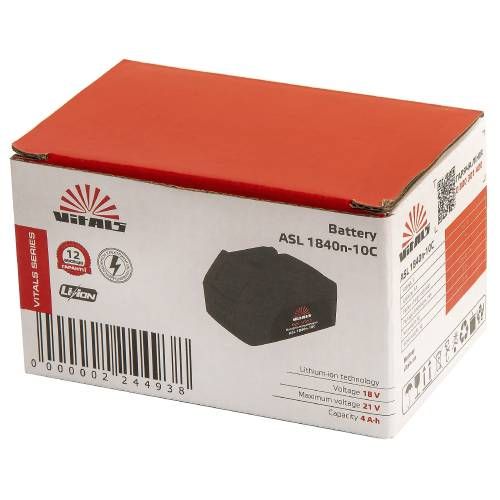 Батарея акумуляторна Vitals ASL 1840n-10С