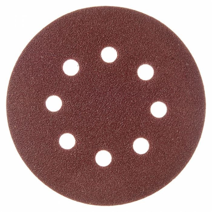 Круг шліфувальний самозачіпний Vitals 125 мм 8 отв з. 80, 5 шт.