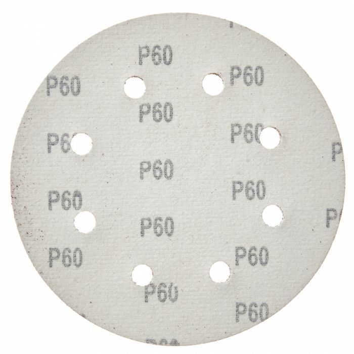 Круг шліфувальний самозачіпний Vitals 180 мм 8 отв з. 60, 5 шт.