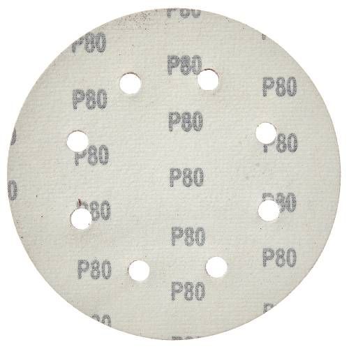 Круг шліфувальний самозачіпний Vitals 180 мм 8 отв з. 80, 5 шт.