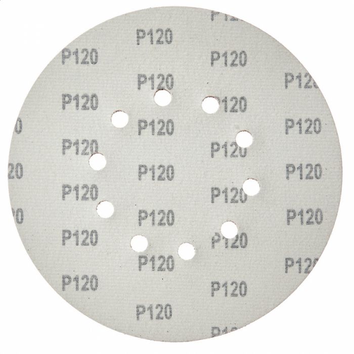 Круг шліфувальний самозачіпний Vitals 225 мм 10 отв з. 120, 5 шт.