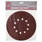 Круг шліфувальний самозачіпний Vitals 225 мм 10 отв з. 40, 5 шт.