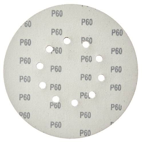 Круг шліфувальний самозачіпний Vitals 225 мм 10 отв з. 60, 5 шт.