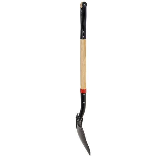 Лопата штикова з дерев’яним держаком і ручкою 285×220×1020 мм Vitals Master