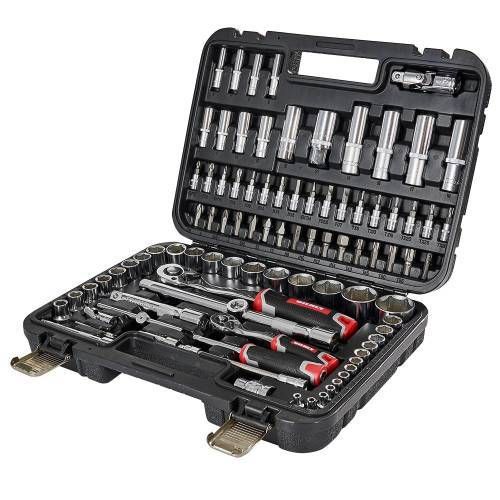 Набір головок торцевих 1/4″ та 1/2″ 94 предмети Vitals Master Набір головок торцевих 1/4″ та 1/2″ 94 предмети Vitals Master