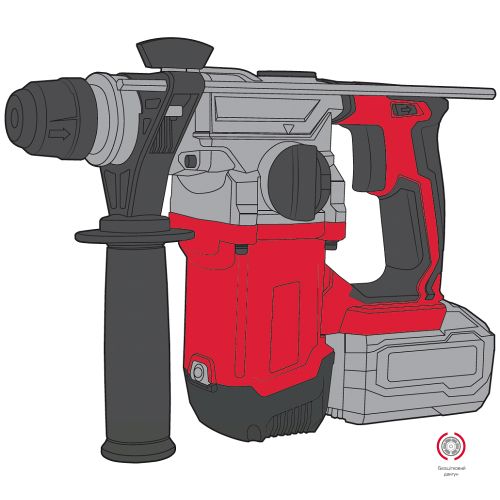 Перфоратор акумуляторний Vitals Professional ARa 1822 BS SmartLine+ Перфоратор акумуляторний Vitals Professional ARa 1822 BS SmartLine+