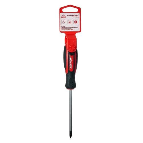 Викрутка хрестова Vitals Master S2, PH1х100 мм Викрутка хрестова Vitals Master S2, PH1х100 мм
